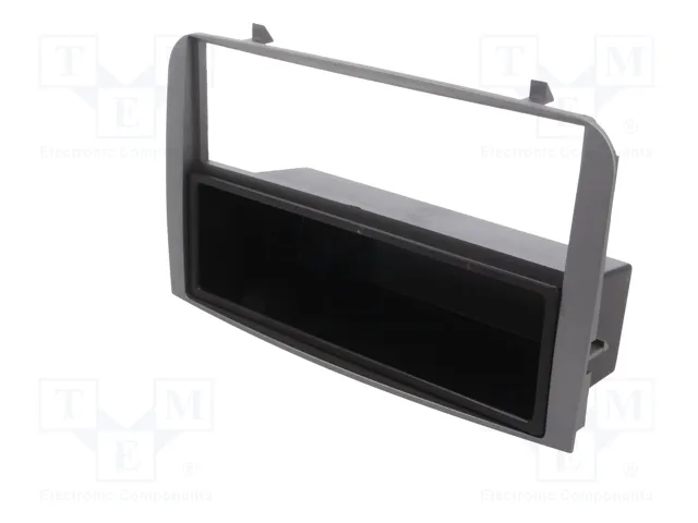 PER.PIC. Bastidor de montaje de radio Alfa Romeo 2 ISO Plata