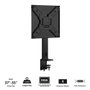 Ewent EW1543 Abrazadera de Escritorio para TV de 37-55 Pulgadas, Soporte de Pantalla con VESA 75x75-400x400, Gestión de Cables