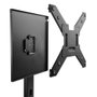 Ewent EW1543 Abrazadera de Escritorio para TV de 37-55 Pulgadas, Soporte de Pantalla con VESA 75x75-400x400, Gestión de Cables