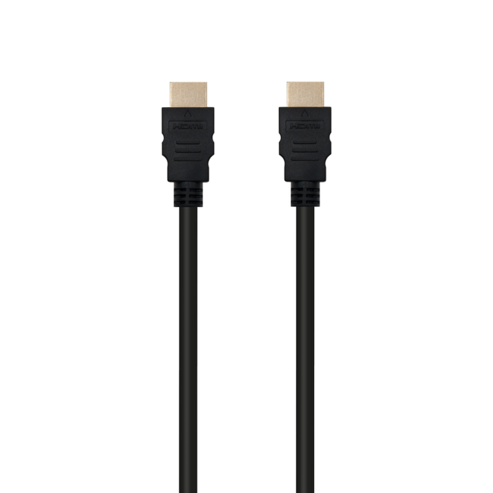 Ewent EC1300 Cable HDMI 1 m, HDMI Tipo A Estándar Macho a Macho, Versión 1.4, Negro