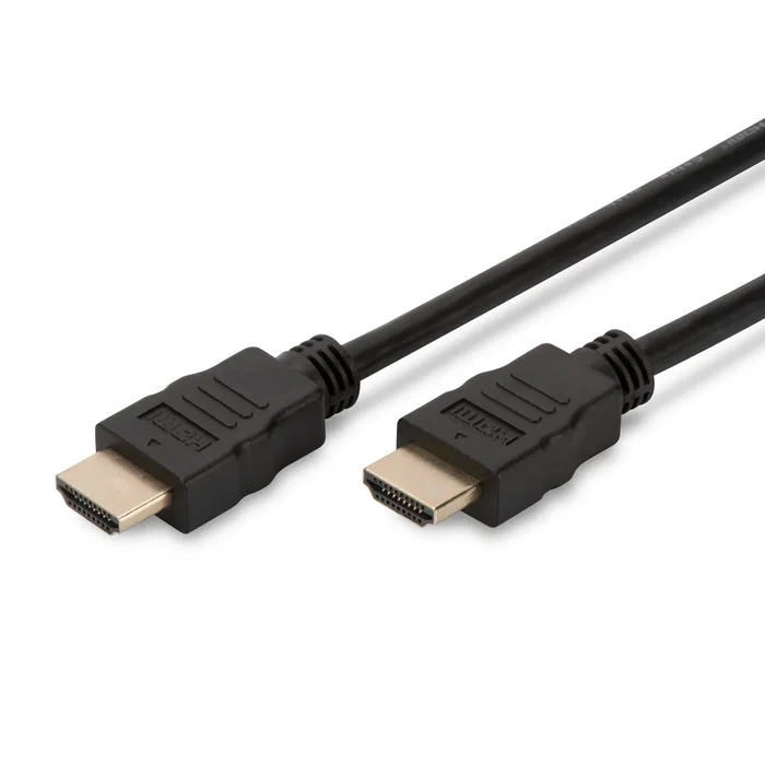 Ewent EC1300 Cable HDMI 1.4 Alta Velocidad con Ethernet 1 m, Soporta 4K a 30Hz, Canal de Retorno de Audio ARC, 3D, Conectores Tipo A Macho Derecho