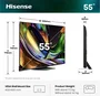 Hisense 55UR8S RGB-Mini LED 55 Pulgadas 4K Ultra HD Smart TV