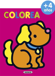 Colorea por edades 4 años, Equipo Susaeta - SUSAETA EDICIONES