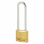 Master Lock Candado de latón con manija de 30 mm y doble bloqueo de 64 mm