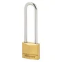 Master Lock Candado de latón con manija de 30 mm y doble bloqueo de 64 mm