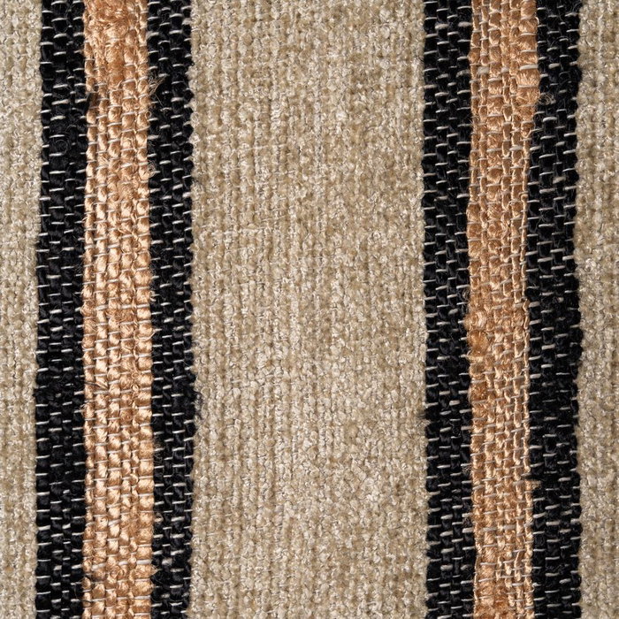Ixia Cojín Beige-ocre Algodón/Terciopelo 50 x 50 cm