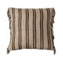 Ixia Cojín Beige-ocre Algodón/Terciopelo 50 x 50 cm