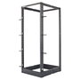 Intellinet Rack de Laboratorio 19" 26U 4 Postes, Negro, Capacidad 360 kg, Kit Flatpack, Gestión de Cables, Ruedas, Ajustable
