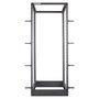 Intellinet Rack de Laboratorio 19" 26U 4 Postes, Negro, Capacidad 360 kg, Kit Flatpack, Gestión de Cables, Ruedas, Ajustable