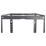 Intellinet Rack de Laboratorio 19" 26U 4 Postes, Negro, Capacidad 360 kg, Kit Flatpack, Gestión de Cables, Ruedas, Ajustable