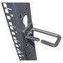 Intellinet Rack de Laboratorio 19" 26U 4 Postes, Negro, Capacidad 360 kg, Kit Flatpack, Gestión de Cables, Ruedas, Ajustable