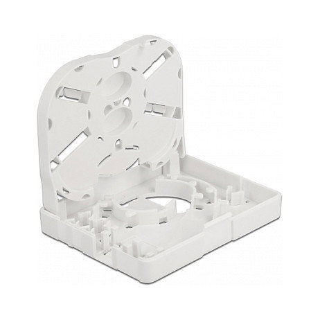 DeLOCK Caja de conexión de fibra óptica para montaje en pared, 2 x SC Simplex o LC Duplex, Blanco DeLOCK Caja de conexión de fibra óptica para montaje en pared, 2 x SC Simplex o LC Duplex, Blanco