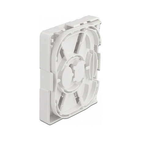 DeLOCK Caja de conexión de fibra óptica para montaje en pared, 2 x SC Simplex o LC Duplex, Blanco DeLOCK Caja de conexión de fibra óptica para montaje en pared, 2 x SC Simplex o LC Duplex, Blanco