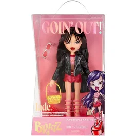 Bratz Muñeca Coleccionable Jade con Atuendo, Bolso y Gafas de Sol para Salir - Figura de Moda - Edad 6+