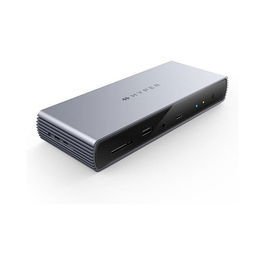 Targus HDTB4D-EUZ Docking Station Thunderbolt 4 con 96W de Entrega de Energía y Puertos HDMI, RJ-45, USB 3.2 Gen 2, Gris