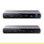 Targus HDTB4D-EUZ Docking Station Thunderbolt 4 con 96W de Entrega de Energía y Puertos HDMI, RJ-45, USB 3.2 Gen 2, Gris