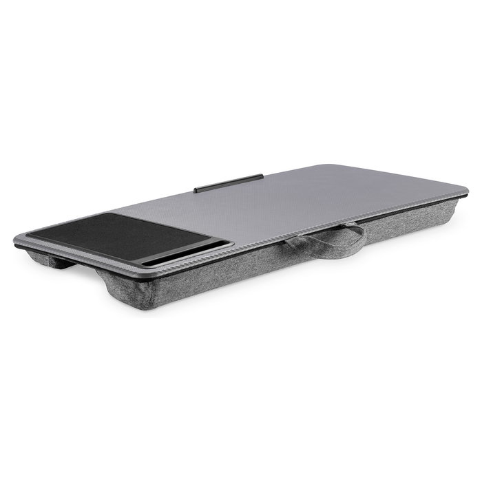 Digitus Notebook Desk con Base para Ratón y Soporte para Portátil hasta 43.18 cm (17 Pulgadas) - Soporte Ergonómico para Computadora