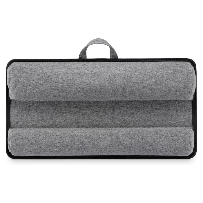 Digitus Notebook Desk con Base para Ratón y Soporte para Portátil hasta 43.18 cm (17 Pulgadas) - Soporte Ergonómico para Computadora