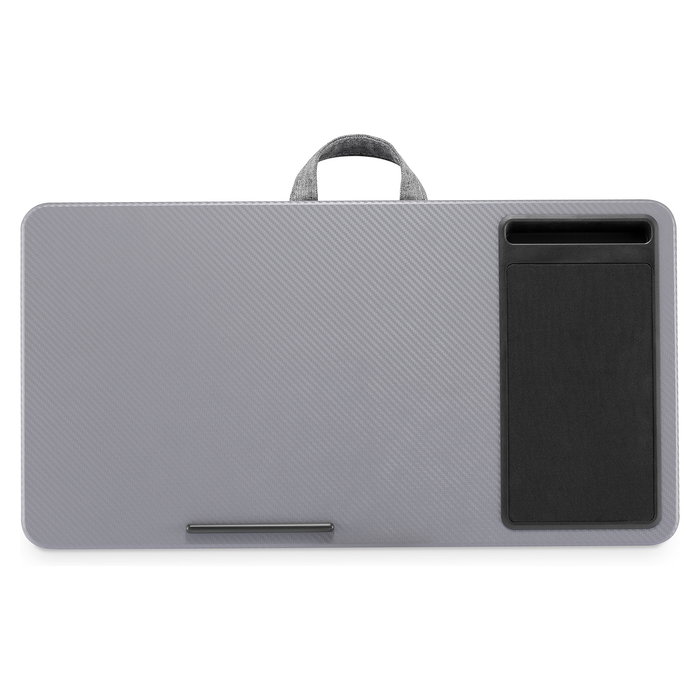 Digitus Notebook Desk con Base para Ratón y Soporte para Portátil hasta 43.18 cm (17 Pulgadas) - Soporte Ergonómico para Computadora