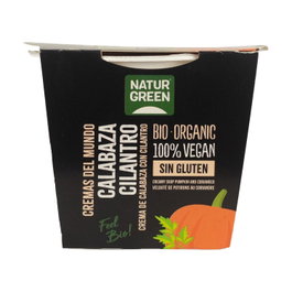 NaturGreen Crema de calabaza y cilantro Bio 310 g