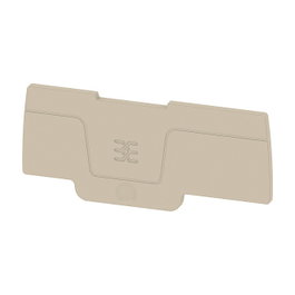 Weidmüller ASEP 3C 2.5 Placa de cierre y entrepiso 2751090000
