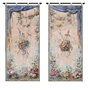 DKD Home Decor Lienzo Metal Flores Surtido 2 (80x5x165 cm)