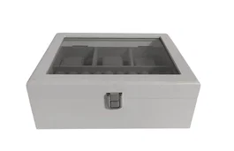 DKD Home Decor Joyero MDF 22x19x8,5 Lacado Blanco