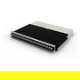 PATCHBOX Patchbox.one Kabeleinzugssystem 8RU/STP (0.8 m) mit 24 Kassetten, Patchkabel Cat. 6a U/FTP PoE schwarz