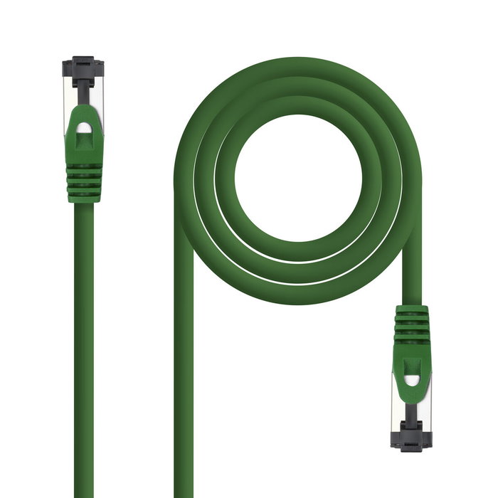 Nanocable Cable de red Cat.8.1 SSTP AWG26 verde 2 m