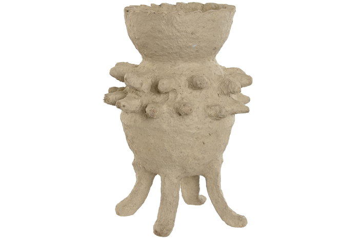 DKD Home Decor Jarrón de Papel Maché Hecho a Mano Menorca 1c24 DKD Home Decor Jarrón de Papel Maché Hecho a Mano Menorca 1c24