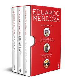 Estuche Eduardo Mendoza: Rey recibe/Negociador Yin y Yang, Eduardo Mendoza - BOOKET