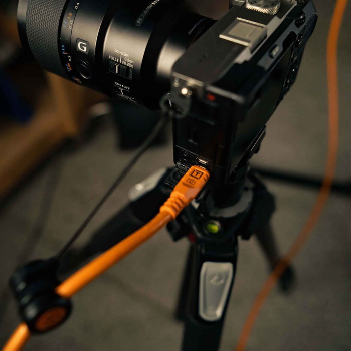 Tether Tools TetherPro USB-C Optima 10G naranja 1,8m Tether Tools TetherPro USB-C Optima 10G naranja 1,8m
