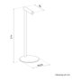 Neomounts ADS11-170SL Soporte Universal para Auriculares