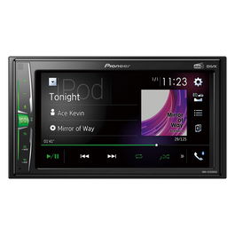 Pioneer DMH-A3300DAB Radio Táctil Doble DIN con DAB/DAB+, Compatible con Android y iOS, Pantalla 6.2"