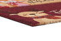 DKD Home Decor Felpudo Navidad Tradicional Rojo Multicolor Fibra Coco PVC 40 x 60 cm (2 Unidades)