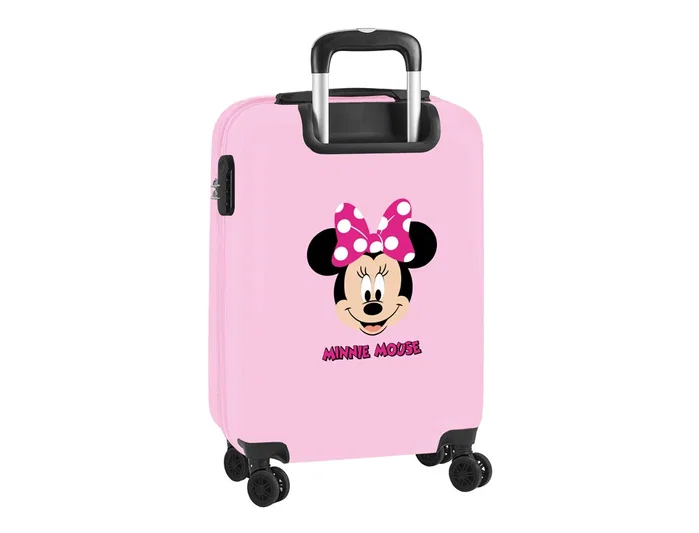 Maleta de Cabina Minnie Mouse My Time Rosa 20'' 34,5 x 55 x 20 cm