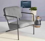 DKD Home Decor Butaca Azul Negro 72 x 71 x 55.5 cm