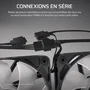 Corsair RS140 PWM Ventiladores de carcasa (Pack de 2) de 140 mm, Negro