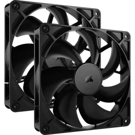 Corsair RS140 PWM Ventilador PC 140mm Paquete 2 Unidades Negro CO-9050191-WW