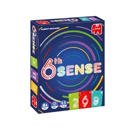 Jumbo 19821 Juego de Mesa 6th Sense - Juego de Cartas Coleccionable, 70 Naipes, para 2-6 Jugadores, a Partir de 10 Años (PEGI 10), Duración 30 Minutos, Multicolor