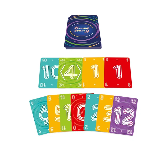 Jumbo 19821 Juego de Mesa 6th Sense - Juego de Cartas Coleccionable, 70 Naipes, para 2-6 Jugadores, a Partir de 10 Años (PEGI 10), Duración 30 Minutos, Multicolor