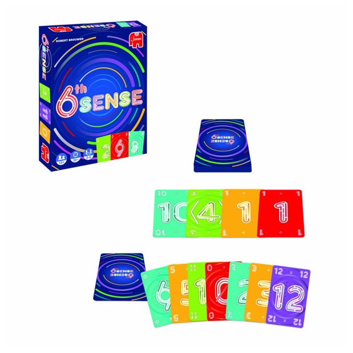 Jumbo Juego de Mesa 6Th Sense Pegi 10 Cartas Estrategia Familiar Viaje