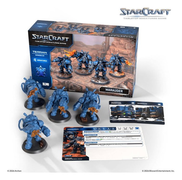 Archon Studio StarCraft TMG Set de Expansión Terran: Marauder Archon Studio StarCraft TMG Set de Expansión Terran: Marauder