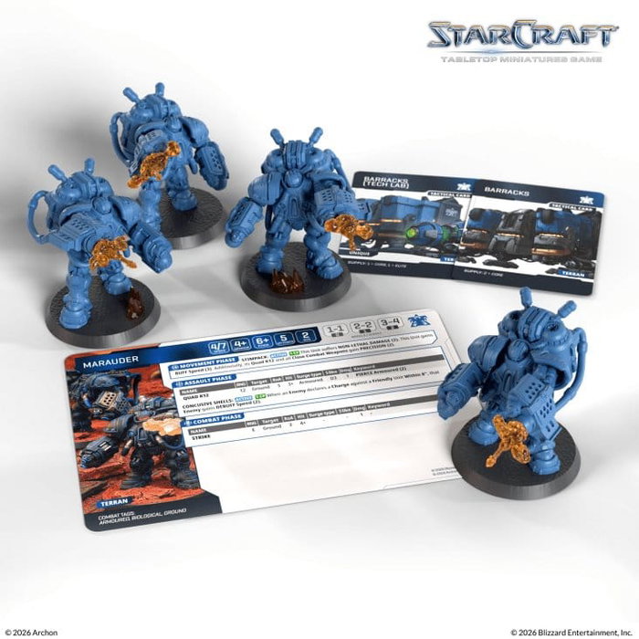 Archon Studio StarCraft TMG Set de Expansión Terran: Marauder Archon Studio StarCraft TMG Set de Expansión Terran: Marauder
