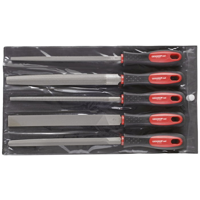 Gedore red Juego de limas de 5 piezas Gedore red Juego de limas de 5 piezas