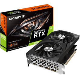 Gigabyte GeForce RTX 3050 Windforce OC V2 8GB GDDR6 128-bit Tarjeta Gráfica