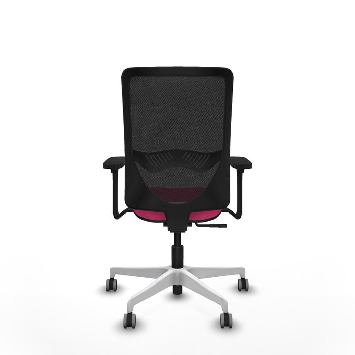 PIQUERAS Y CRESPO Silla de oficina Zulema con mecanismo Sincro, Rosa y Negro PIQUERAS Y CRESPO Silla de oficina Zulema con mecanismo Sincro, Rosa y Negro