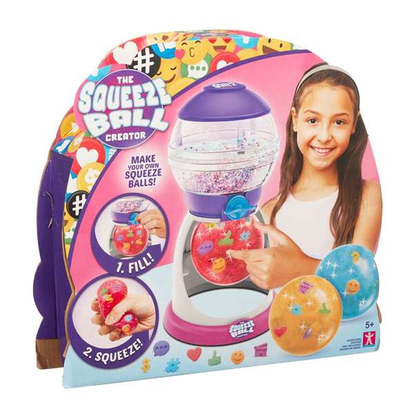 Bandai Máquina para Hacer Squeeze Ball, Crea tus Propios Squeeze y Reutilízalos