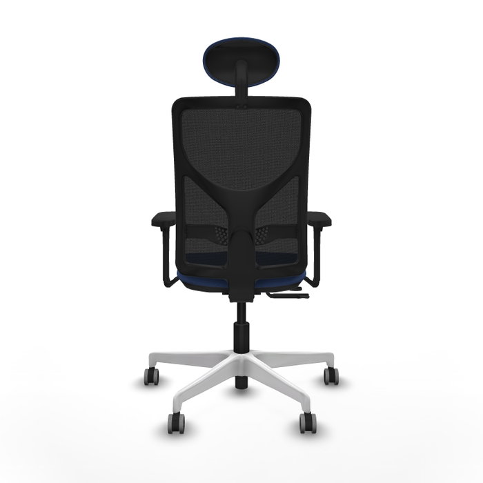 PIQUERAS Y CRESPO Silla de oficina Motilla con mecanismo Sincro/Traslack, Azul marino y Negro PIQUERAS Y CRESPO Silla de oficina Motilla con mecanismo Sincro/Traslack, Azul marino y Negro