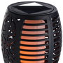 Outfit Antorcha Solar Jardín Efecto Fuego 36 LED Luz Solar 1x1,2V 600mAh AA Recargable ø12x78 cm